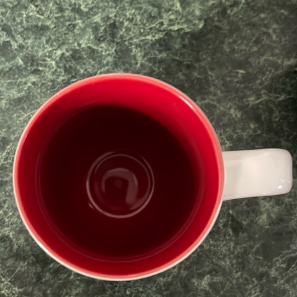 David’s Tea Blue, red bird on branch coffee mug - Picture 3 of 7